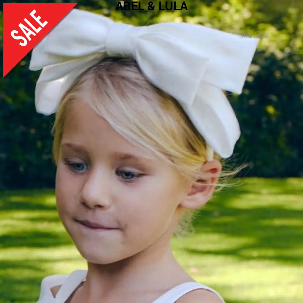 Cerchietto ABEL & LULA Panna Fermacapelli