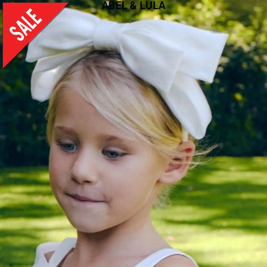 Cerchietto ABEL & LULA Panna Fermacapelli