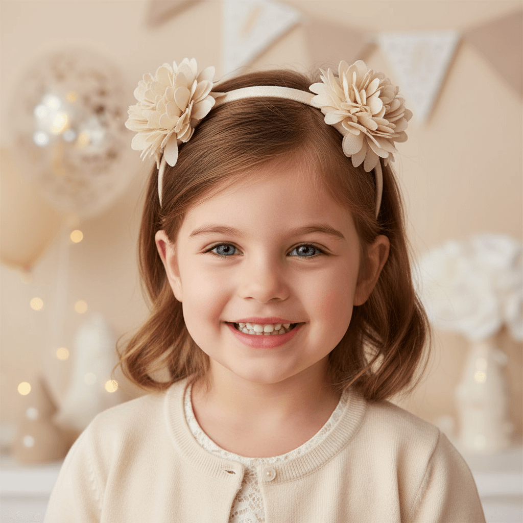 Cerchietto MAYORAL bambina beige