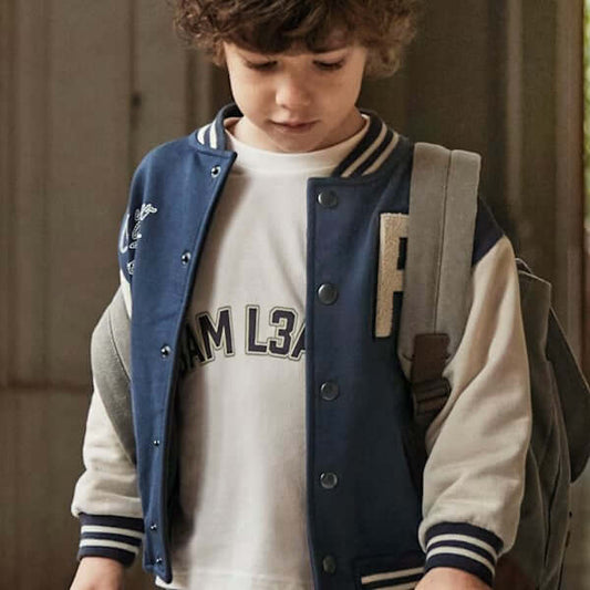 Felpa MAYORAL modello bomber college 2 anni - 10 anni