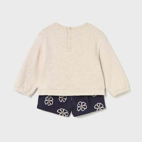 Moletom e shorts completos de prefeitura 6 meses - 4 anos