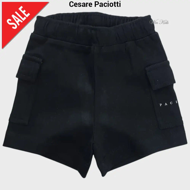 Completo CESARE PACIOTTI baby e kids giallo e nero 6 mesi - 6 anni Completi