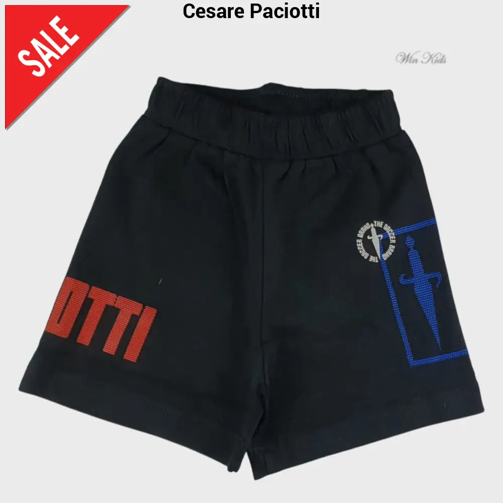 Completo CESARE PACIOTTI baby kids e junior bianco e nero spadino 6 mesi - 16 anni Completi