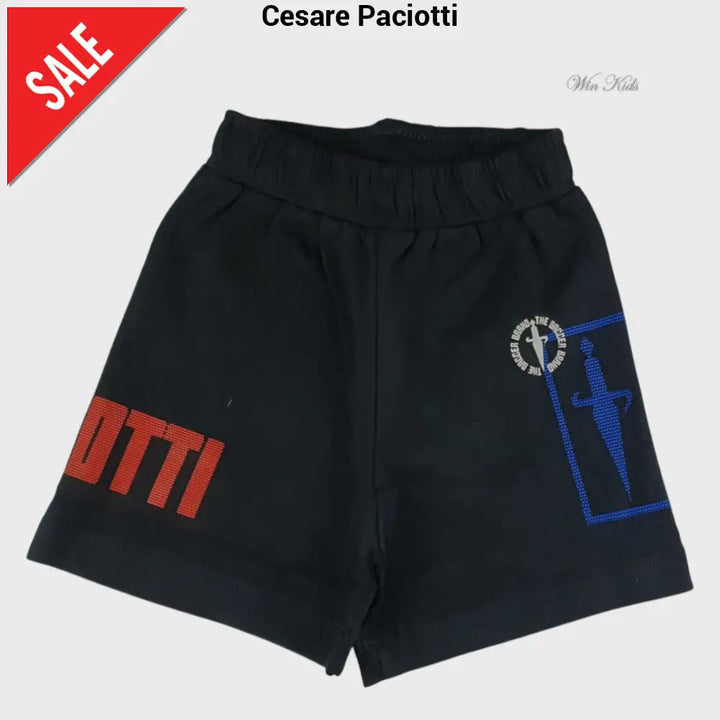 Completo CESARE PACIOTTI baby kids e junior bianco e nero spadino 6 mesi - 16 anni Completi