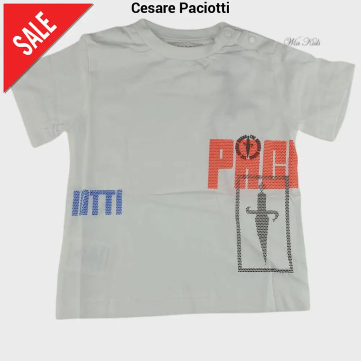 Completo CESARE PACIOTTI baby kids e junior bianco e nero spadino 6 mesi - 16 anni Completi