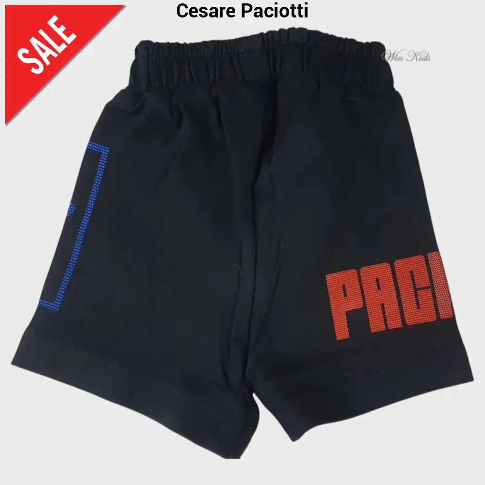 Completo CESARE PACIOTTI baby kids e junior rosso e nero spadino 6 mesi - 16 anni Completi