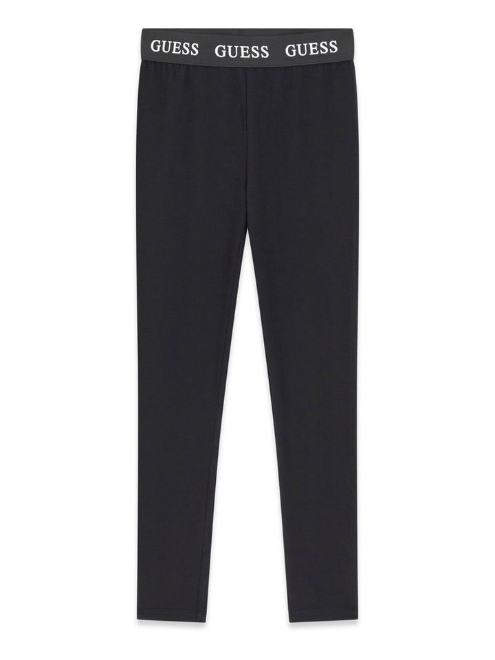 GUESS black sweatshirt and leggings set with white logo from size 8 years to 16 years