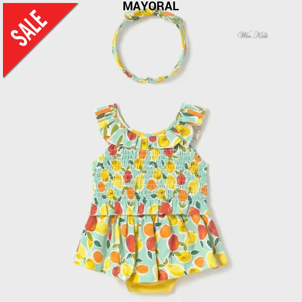 Completo MAYORAL bambina con stampe dalla 6mesi alla 4anni Completi