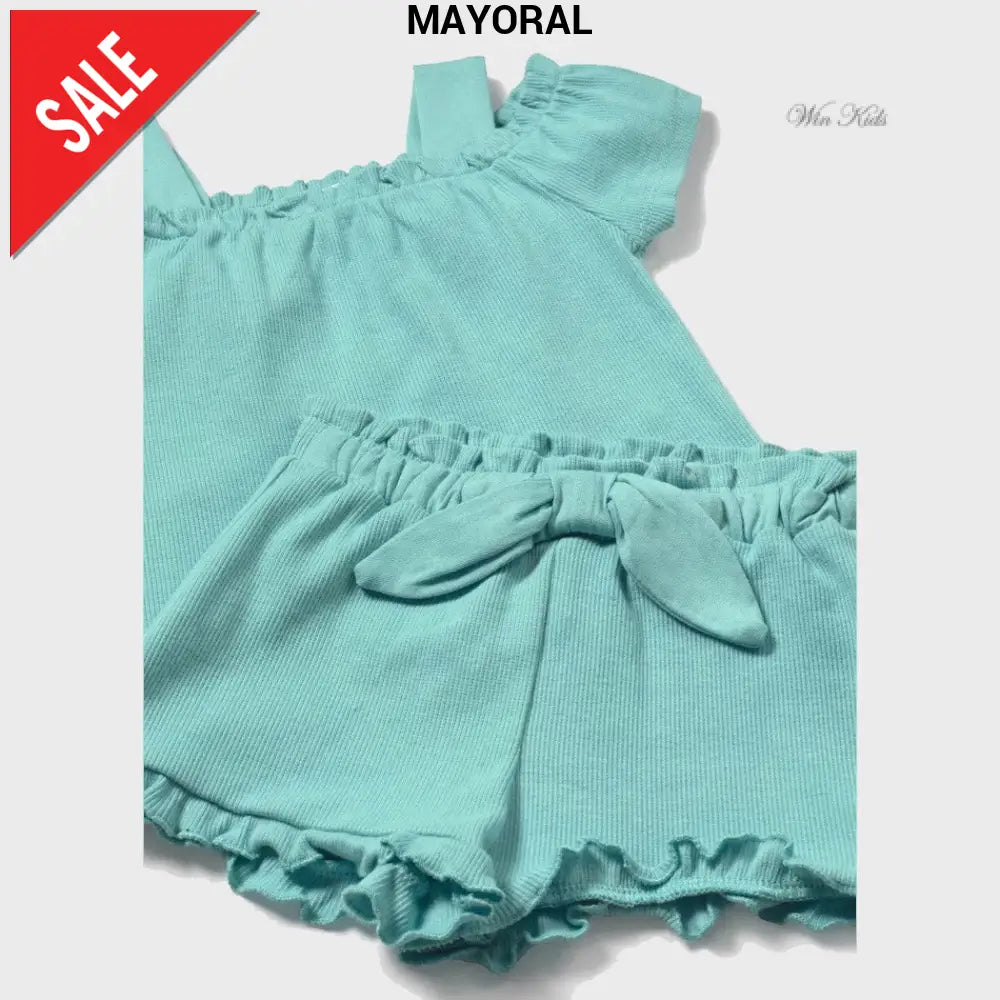 Completo MAYORAL bambina in cotone a costine 6 mesi - 4 anni Completi