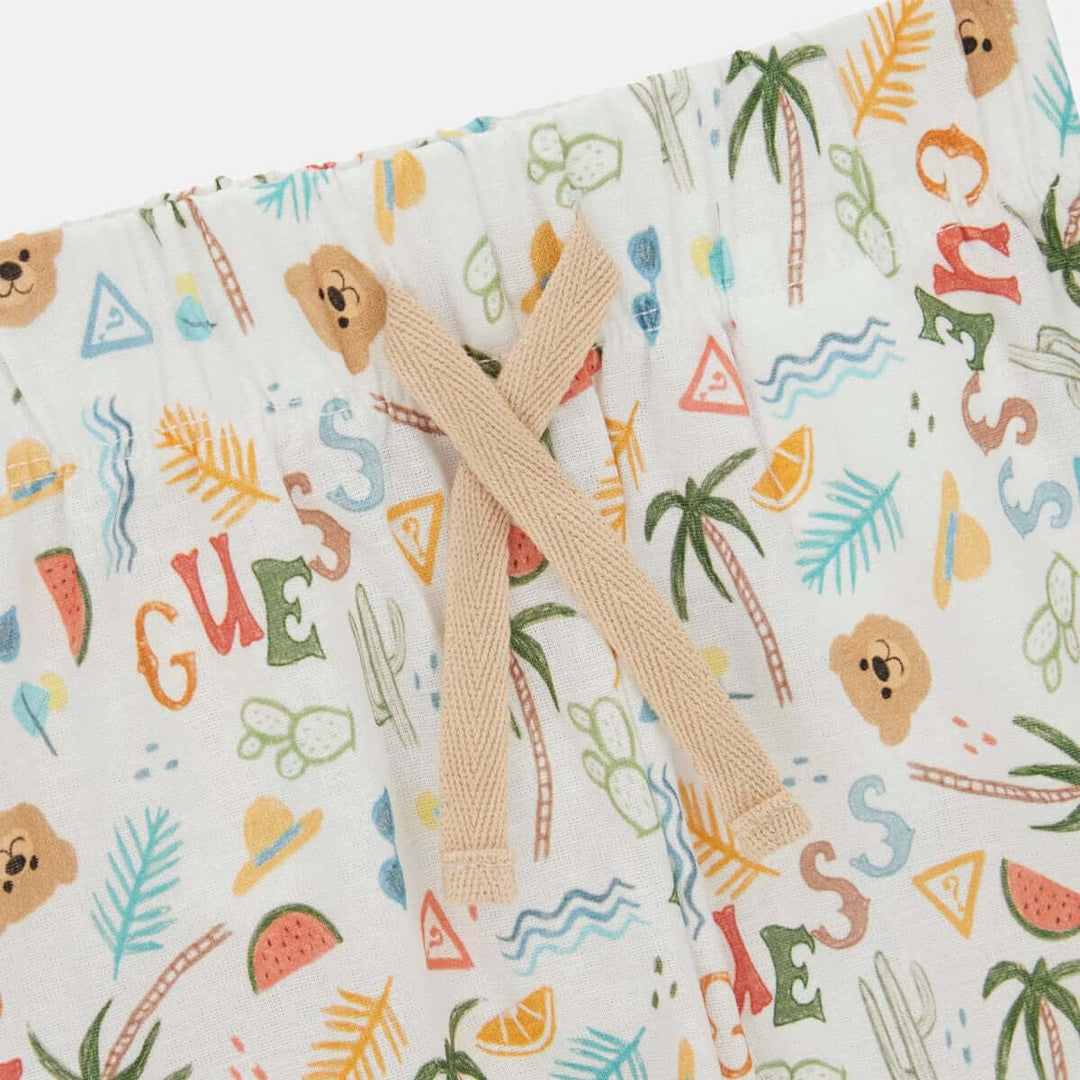 Completo GUESS bimbo tropical 6 mesi / 24 mesi