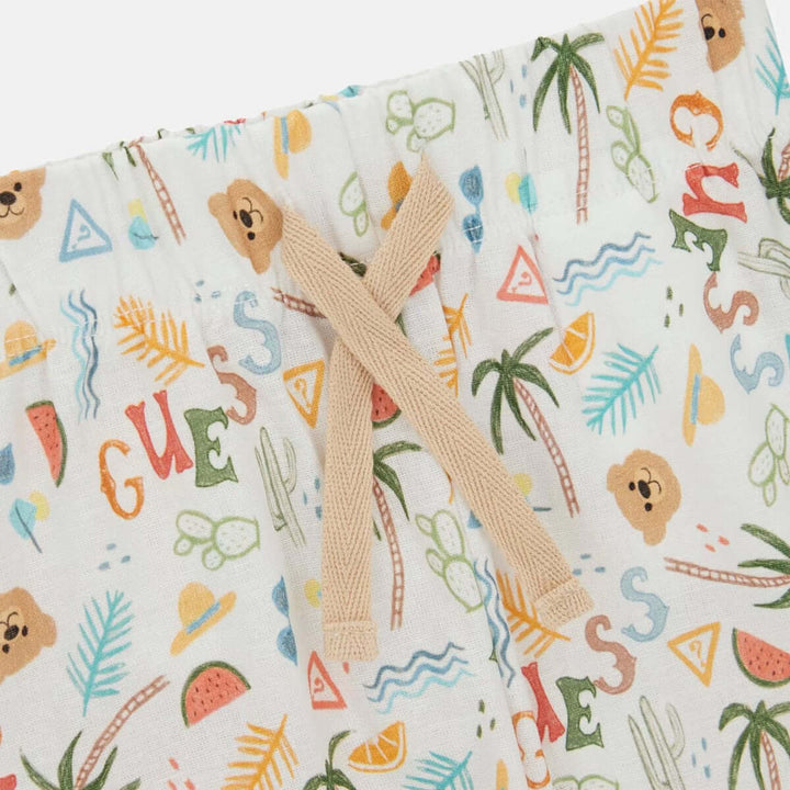 Completo GUESS bimbo tropical 6 mesi / 24 mesi