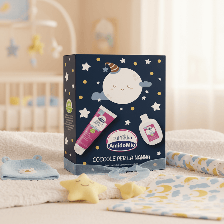 Confezione EUPHIDRA come regalo per neonato