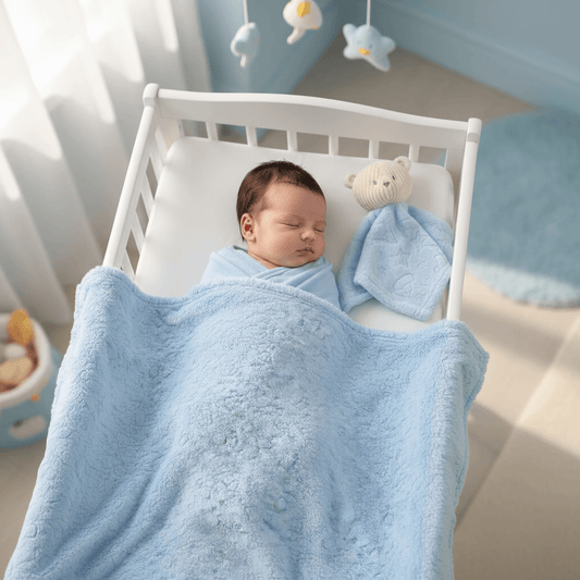 Coperta e gugu MAYORAL orsetto azzurra