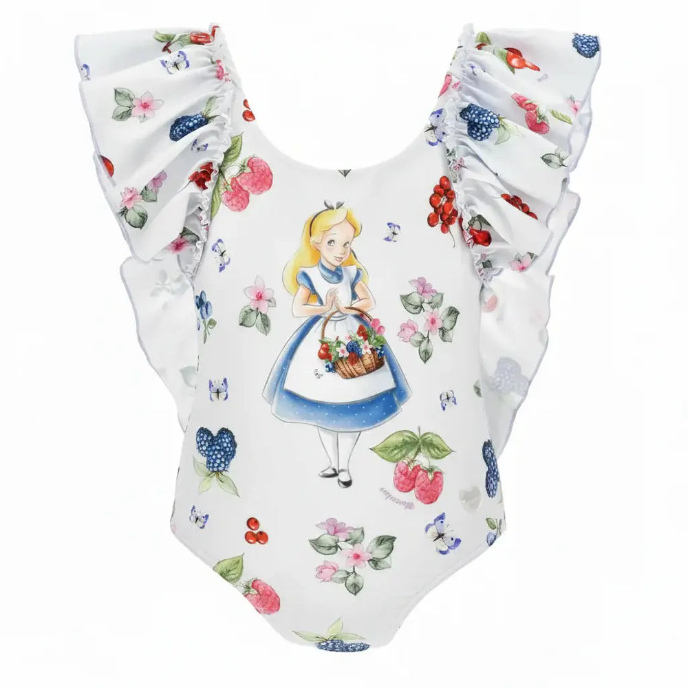 Costume Alice MONNALISA bianco 2 anni - 10 anni Costumi