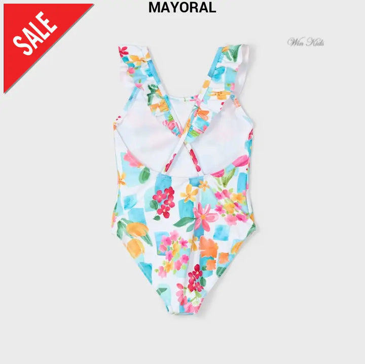 Costume MAYORAL bambina intero con stampa dalla 2 anni alla 10 anni Costumi