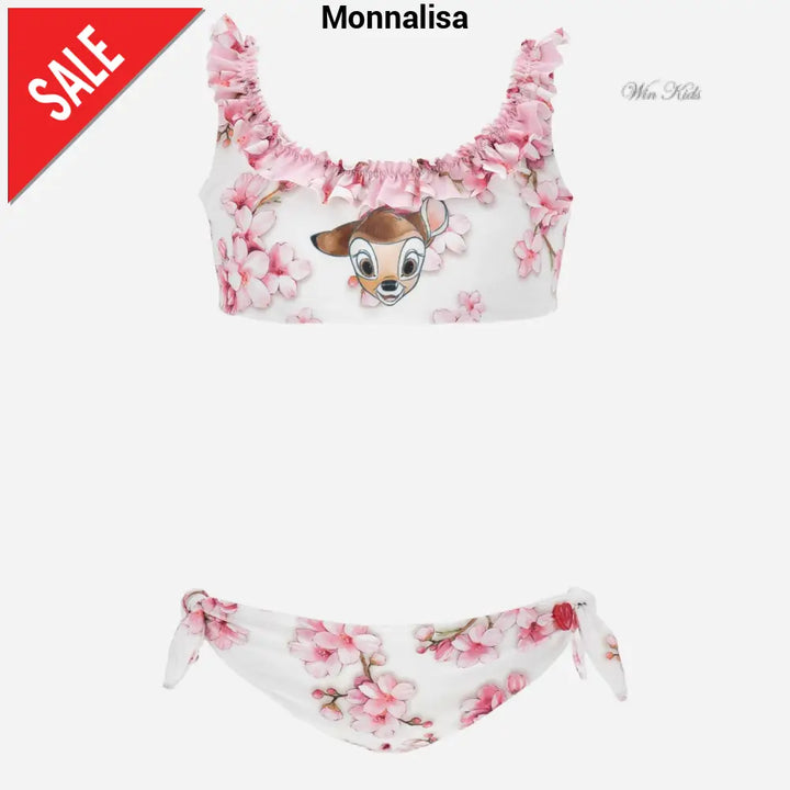 Costume MONNALISA bikini fantasia bambi 2 anni - 10 anni Costumi