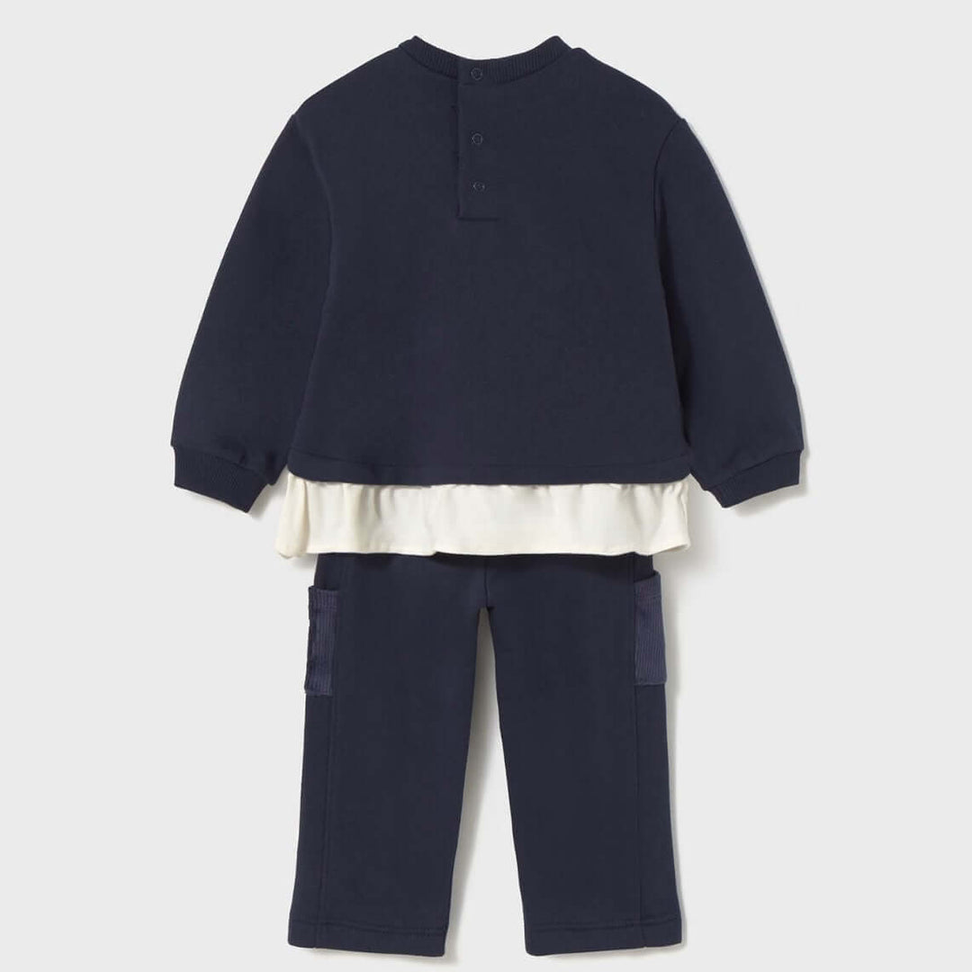 MAYORAL blue bear tracksuit 6 months - 4 years