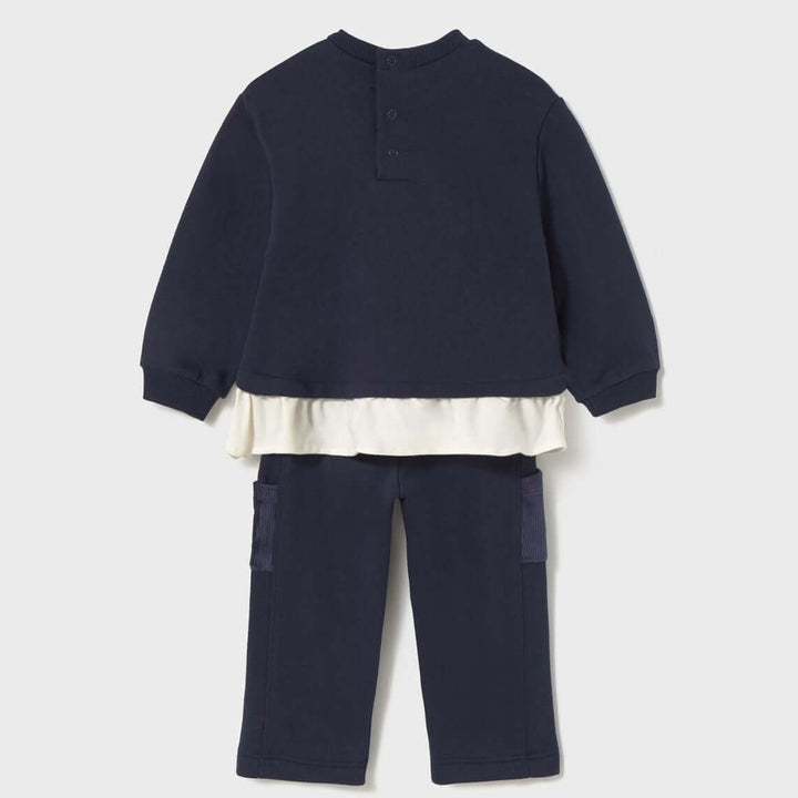 MAYORAL blue bear tracksuit 6 months - 4 years