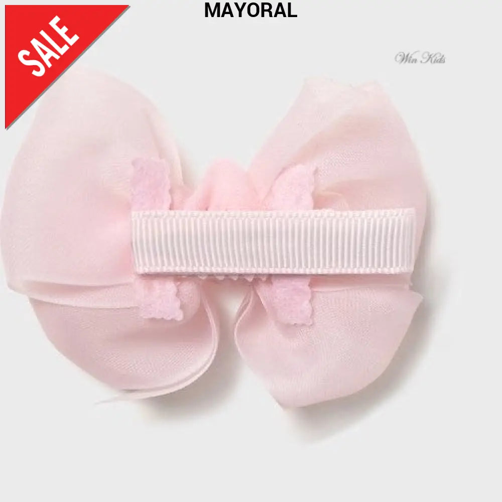 Fascia e fermaglio MAYORAL neonata rosa con fiocco Rosa / Taglia unica Fasce