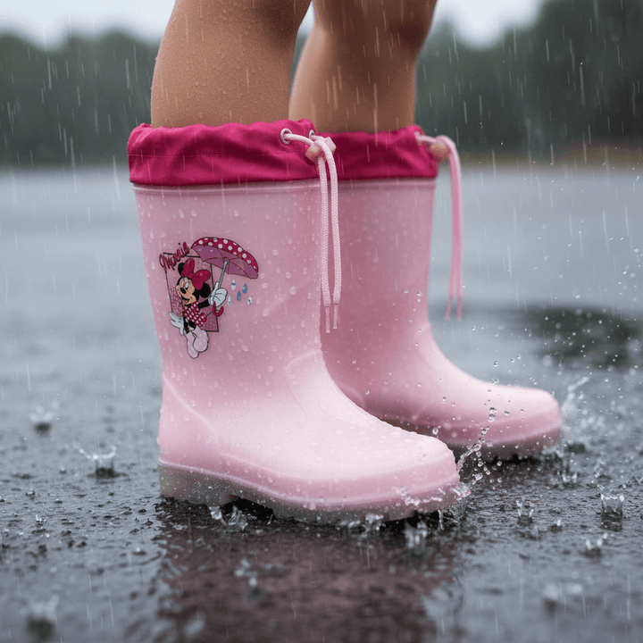 Galosce MINNIE rosa pioggia