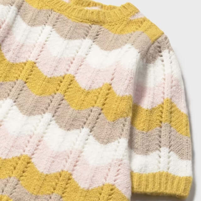 MAYORAL dress in multicolor tricot 1 month - 18 months