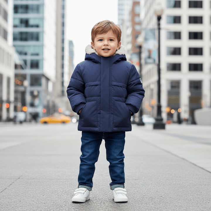 Giubbotto MAYORAL blu città jeans