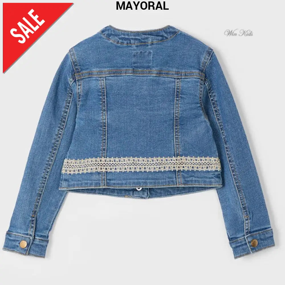 Giubbotto MAYORAL jeans con fiocco 2 anni - 10 anni Giubbotti