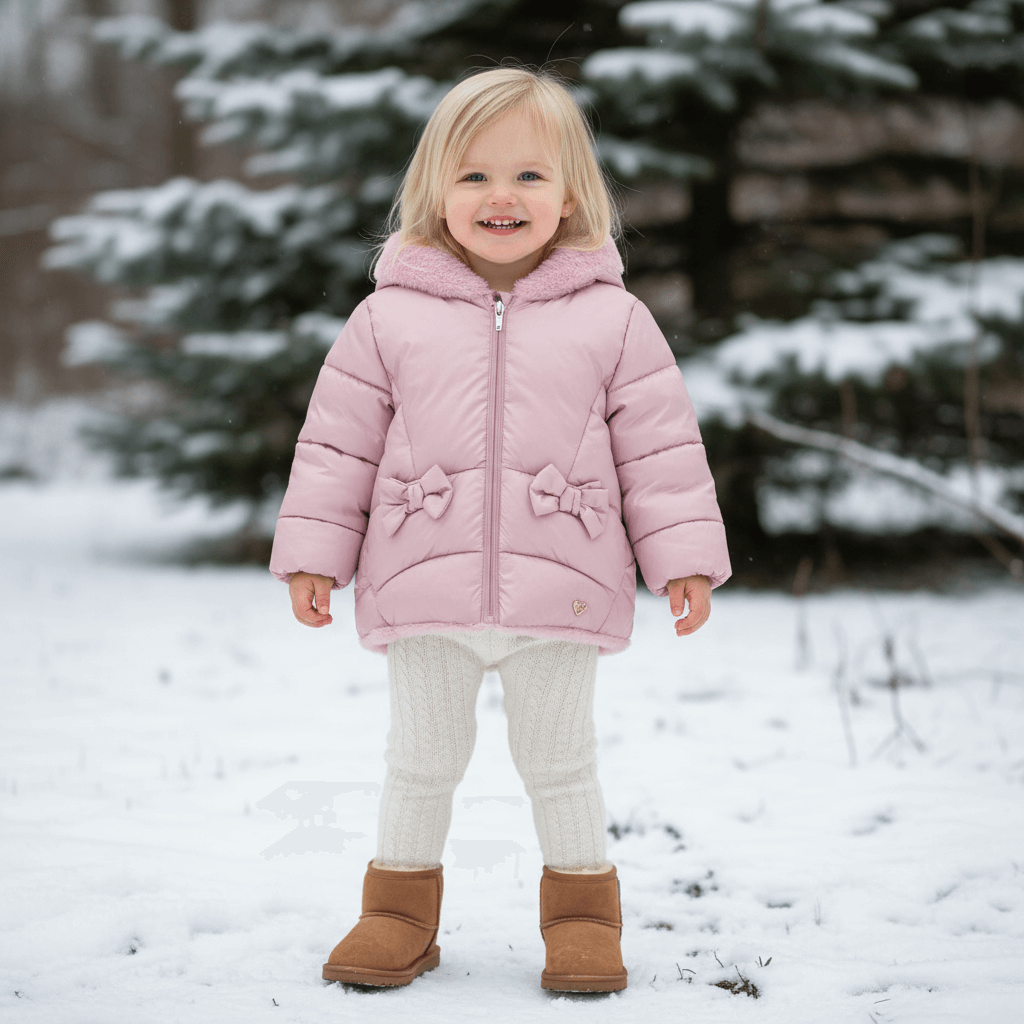 Giubbotto MAYORAL reversibile rosa inverno