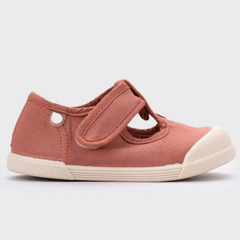 Scarpe Igor Lona Petito Barefoot Velcro Terracotta – Bambino e Bambina Taglia 19-27