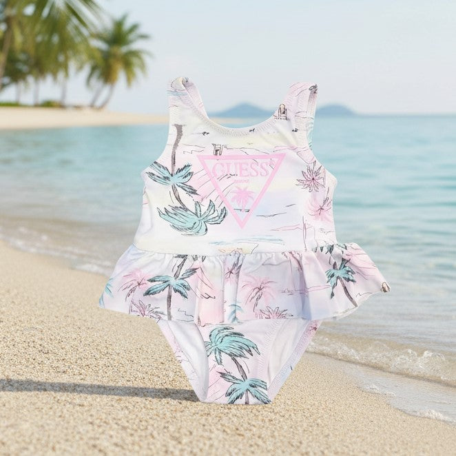 Costume GUESS neonata a fantasia California  con balza 3 mesi - 24 mesi