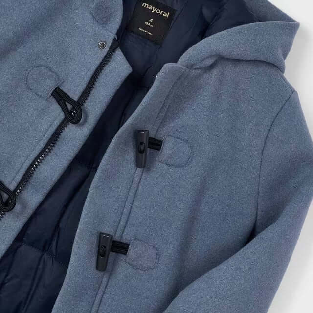 Cappotto MAYORAL modello con alamari avio 2 anni - 10 anni