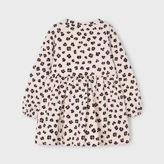 Completo MAYORAL Leopardato: Abito + Borsetta Bambina 2-10 Anni