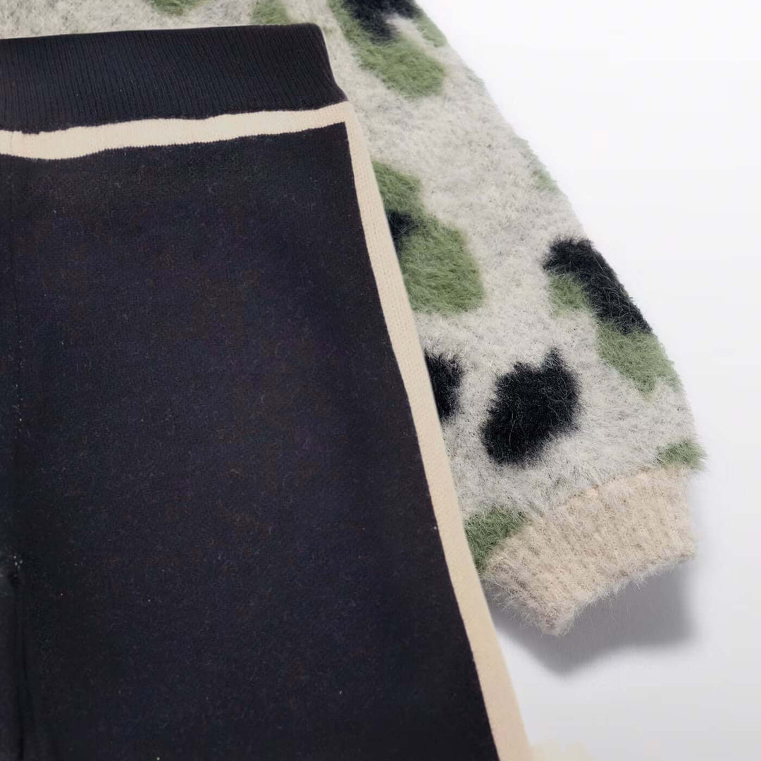 Conjunto ABEL & LULA con jersey y pantalón palazzo 8 años - 14 años