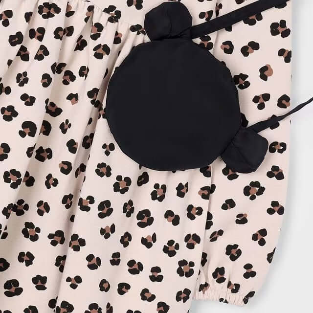 MAYORAL leopard dress and handbag 2 years - 10 years