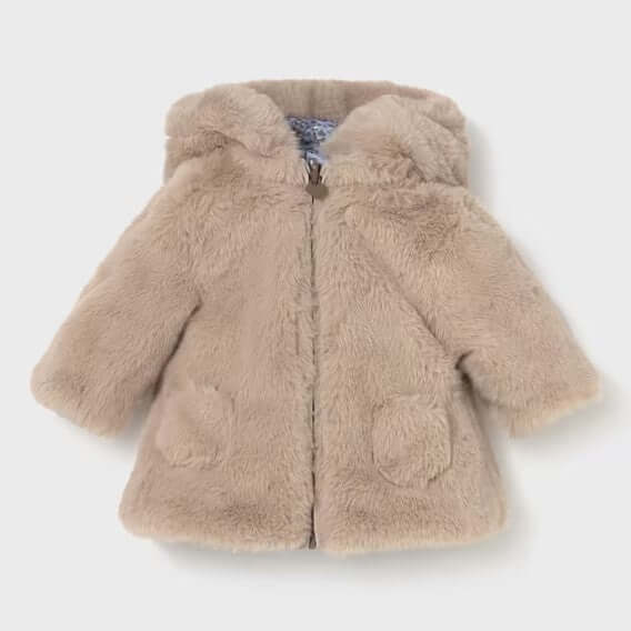 MAYORAL reversible jacket for newborn girls 2/4 MONTHS - 18 MONTHS