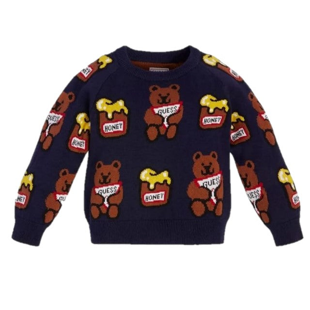 GUESS Jersey osito azul desde la talla 2 años hasta la 7 años
