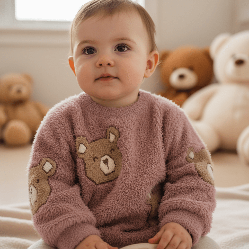 Maglioncino MAYORAL con orsetti indossato