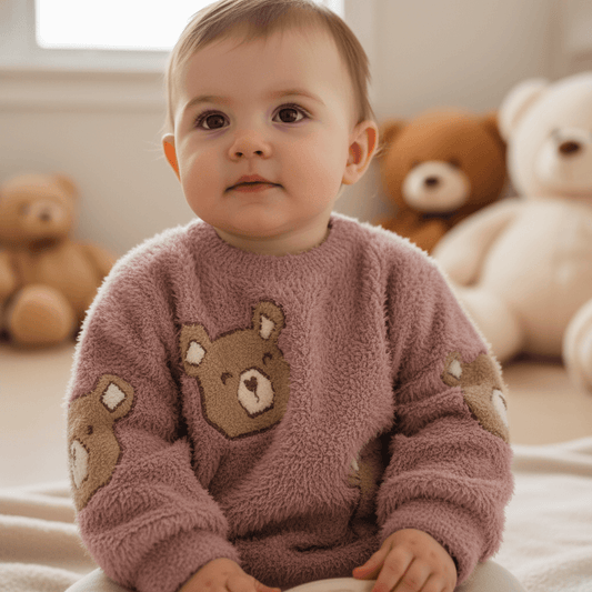 Maglioncino MAYORAL con orsetti indossato