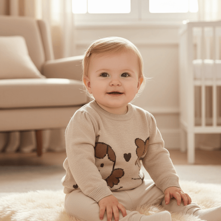 Maglioncino MAYORAL neonata beige - Dettaglio prodotto