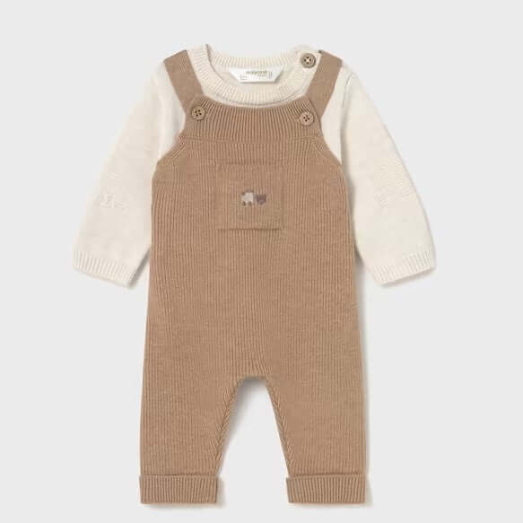 MAYORAL Dungarees and Sweater Set 1 month - 18 months