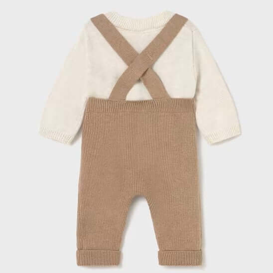 MAYORAL Dungarees and Sweater Set 1 month - 18 months