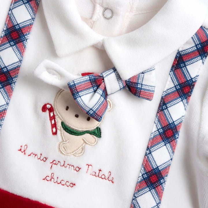 Mono CHICCO mi primera Navidad de chenilla