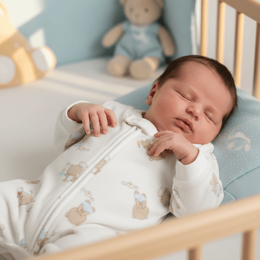 Neonato con tutina CHICCO azzurra fedele al prodotto