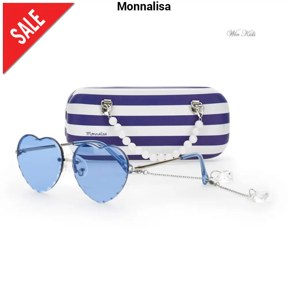Occhiali MONNALISA cuore blu Blu Occhiali