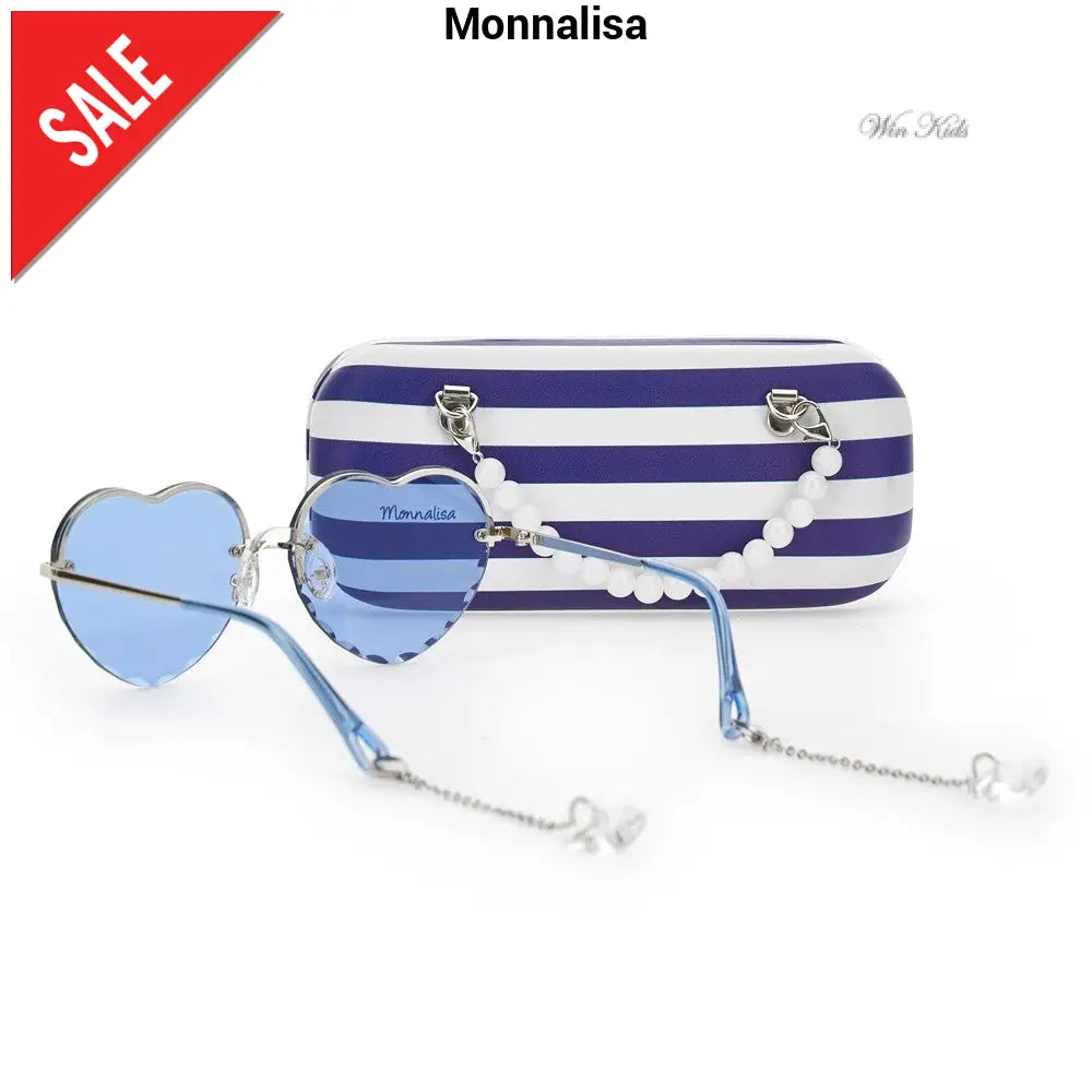 Occhiali MONNALISA cuore blu Blu Occhiali