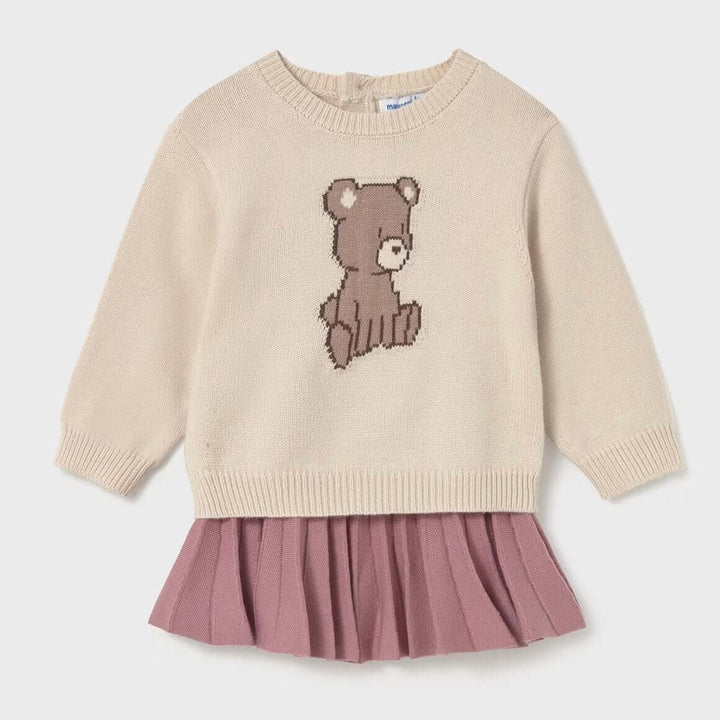 Conjunto camisola e saia plissada MAYORAL 6 meses - 4 anos