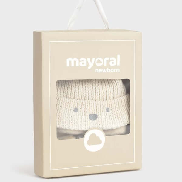 MAYORAL hat and sock shoe 3 months - 12 months