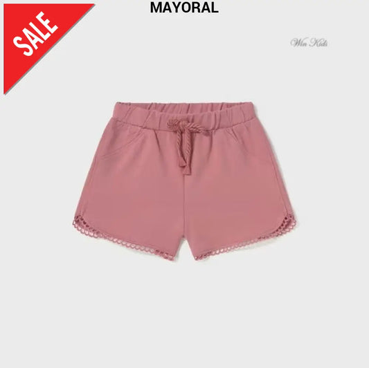 Pantaloncino MAYORAL rosa dalla 6 mesi alla 4anni Bermuda