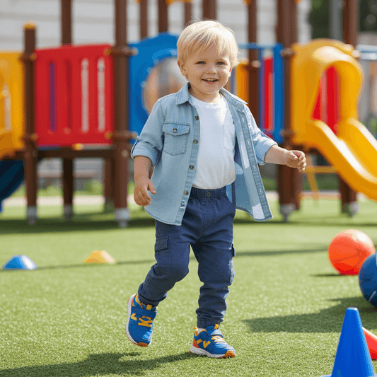 Pantalone MAYORAL cargo blu bambino