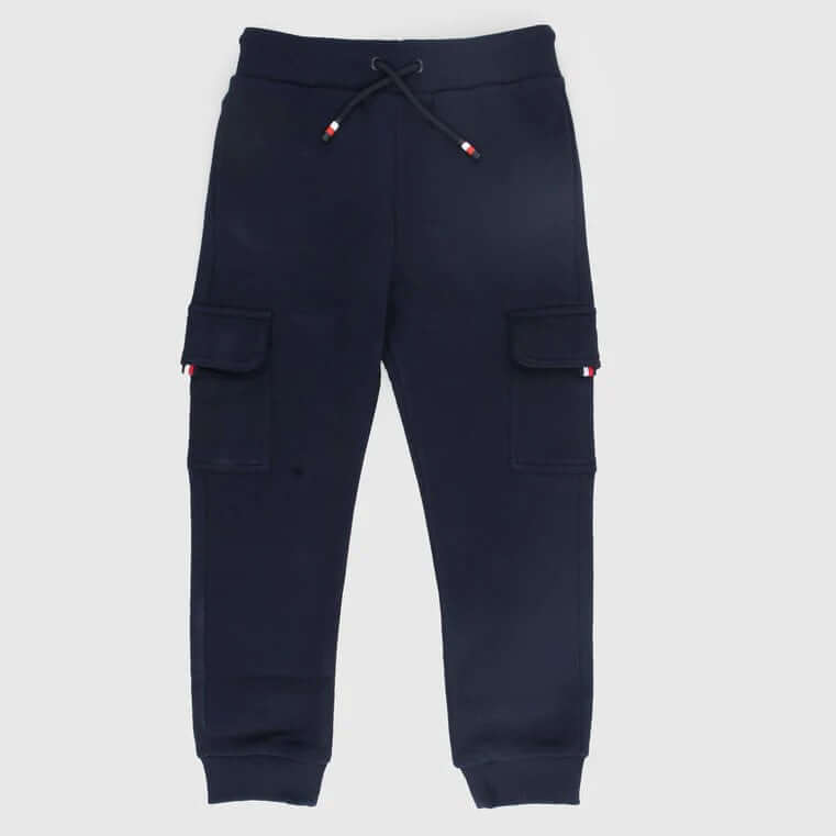 Pantalone TOMMY HILFIGER modello tasconato cargo con interno felpato 12 mesi - 4 anni